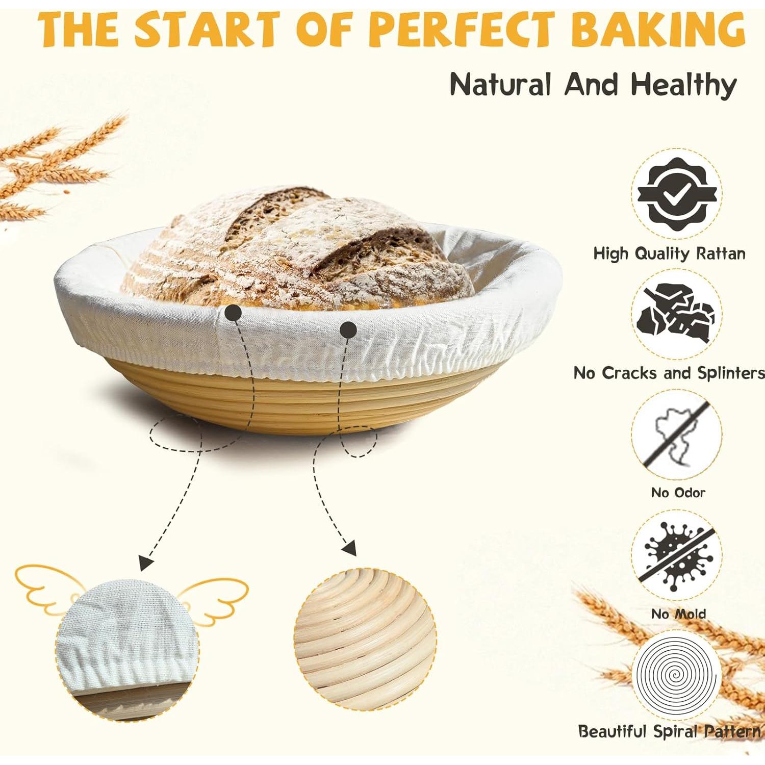 Horno de Hierro Fundido BIGFIT 5QT con Canasta de Pan