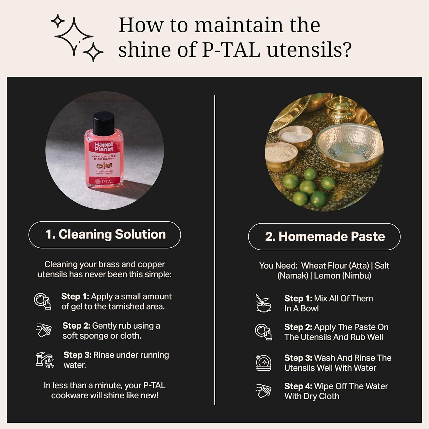 Olla Holandesa P-TAL de Cobre 3.5L Antiadherente 22.86cm