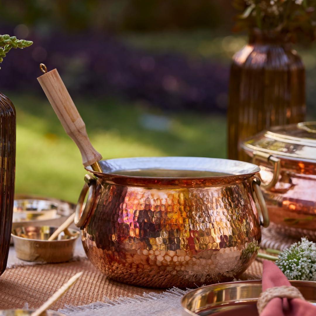 Olla Holandesa P-TAL de Cobre 3.5L Antiadherente 22.86cm