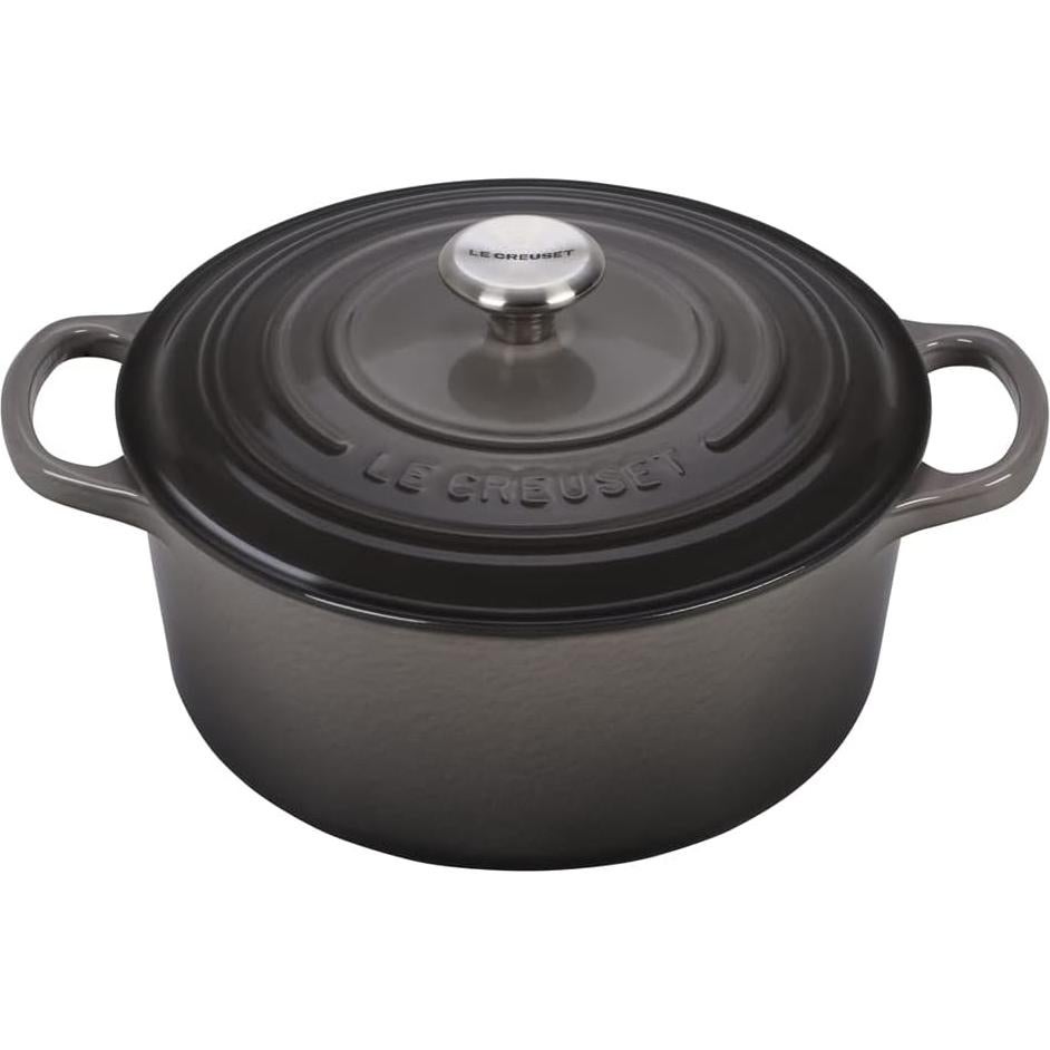 Horno Holandés Redondo Le Creuset 1.89L con Perilla Grabada
