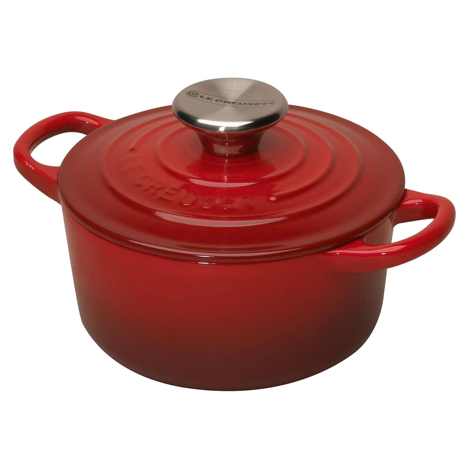 Cocotte Mini Redonda Le Creuset Hierro Fundido 0.3L Cerise