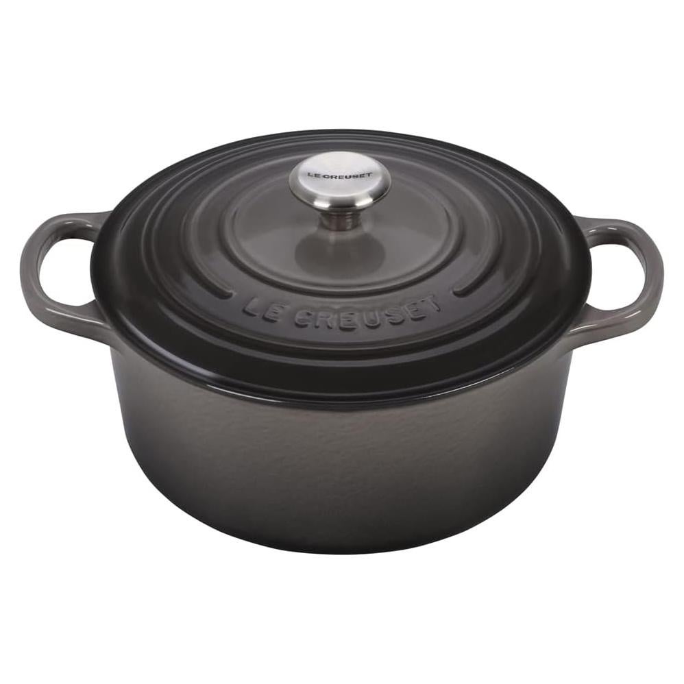 Horno Holandés Redondo Le Creuset 5.2L con Perilla Personalizada