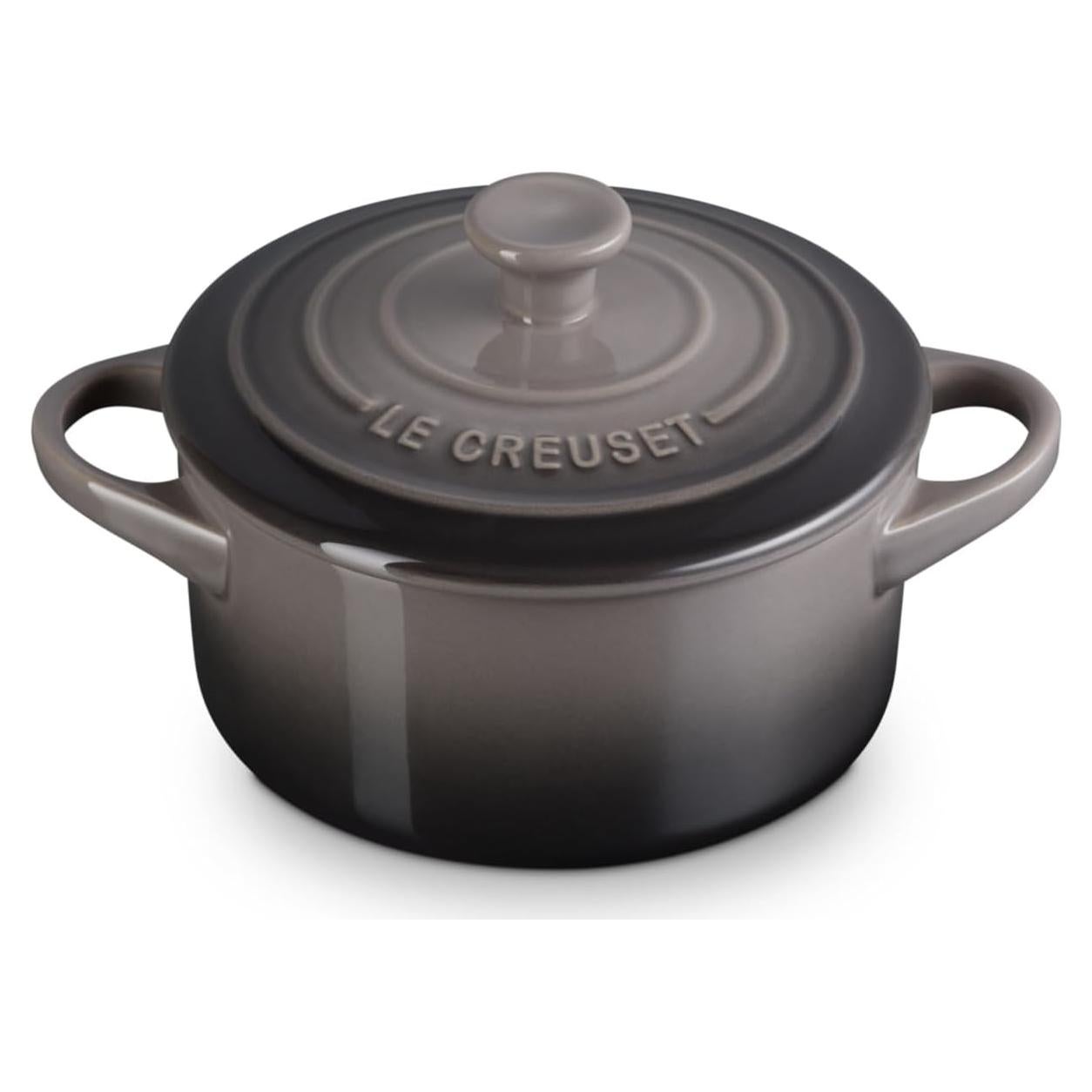 Mini Cocotte Redonda Le Creuset 24 oz Cerámica Ostra