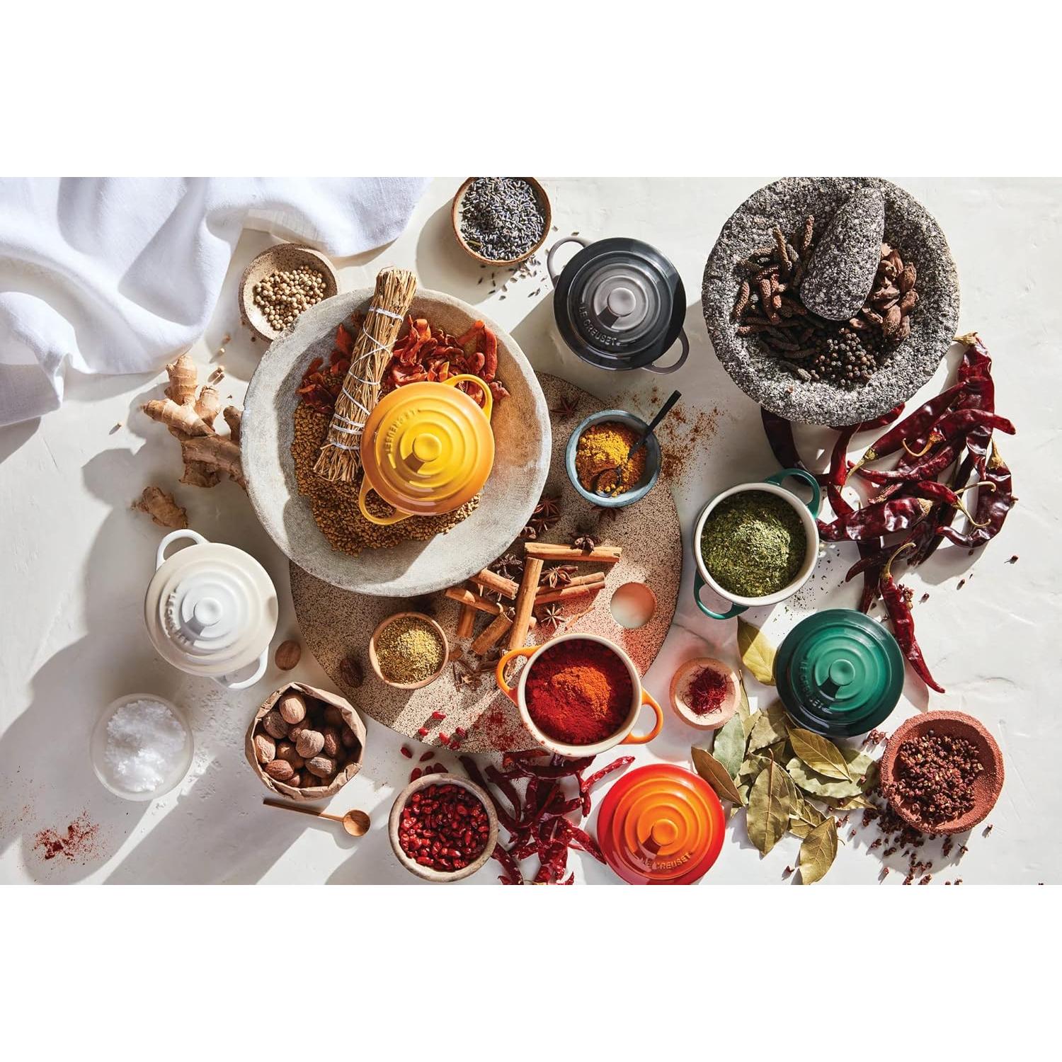 Mini Cocotte Redonda Le Creuset 24 oz Cerámica Ostra