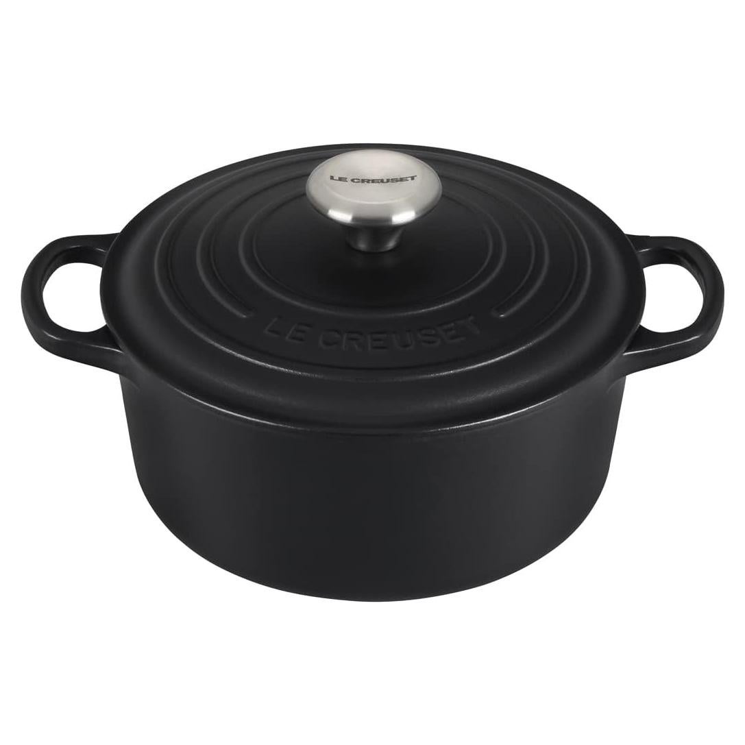 Horno Holandés Redondo Le Creuset 3.5L con Perilla Grabada