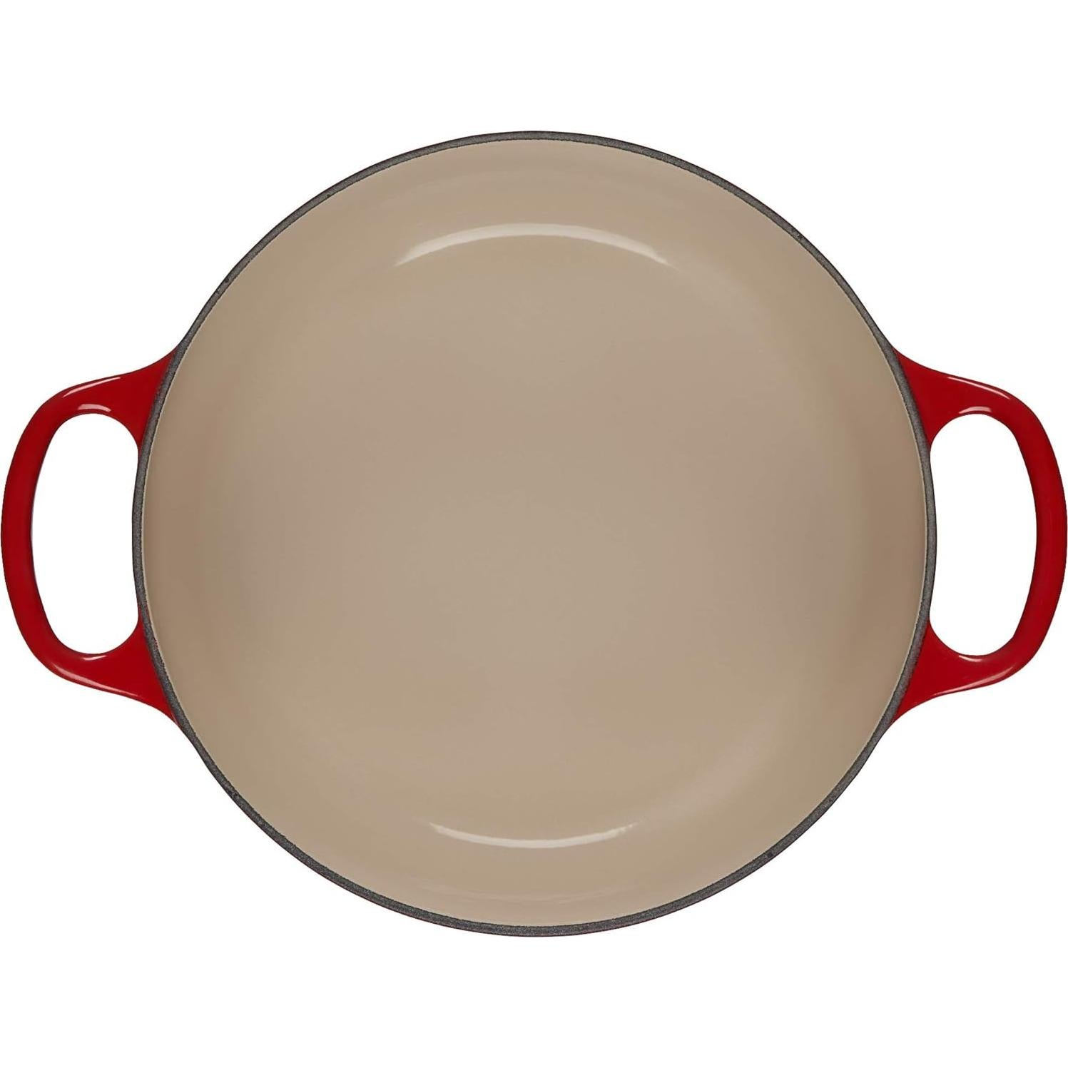 Horno Holandés Redondo Le Creuset 3.3L Hierro Fundido Cerise