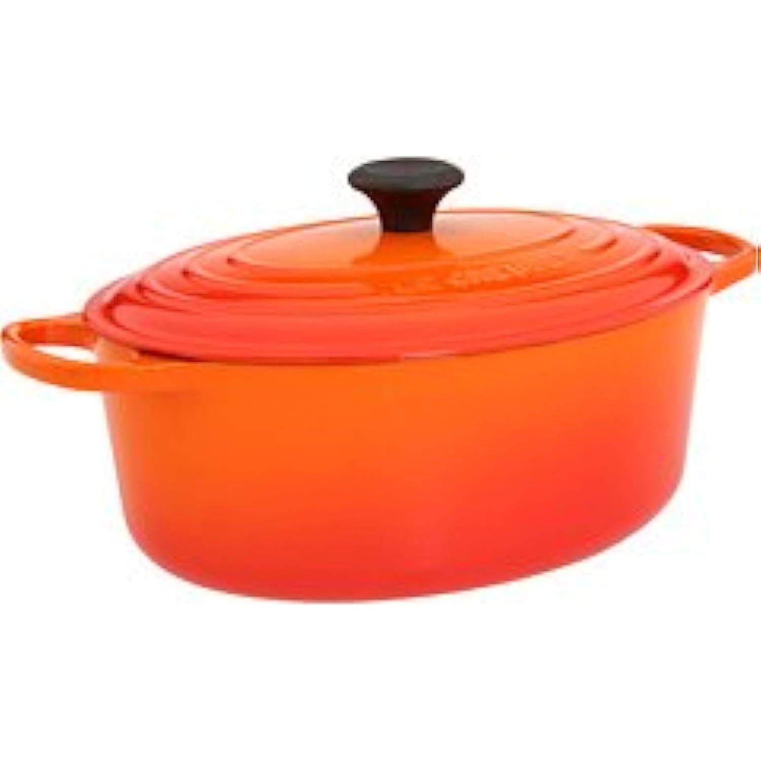 Horno Holandés Ovalado Le Creuset 6.39L Hierro Fundido Llama