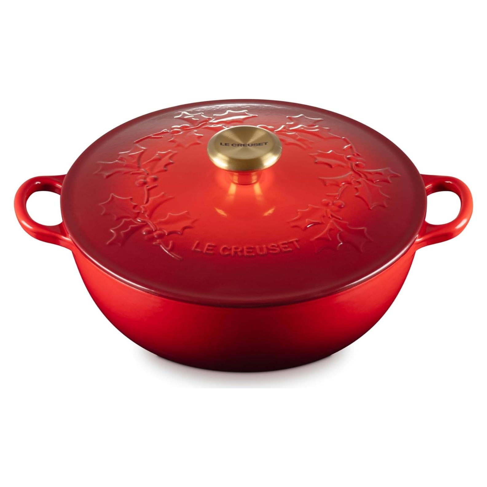 Olla de Hierro Fundido Enameled Le Creuset 4.26 L Cerise