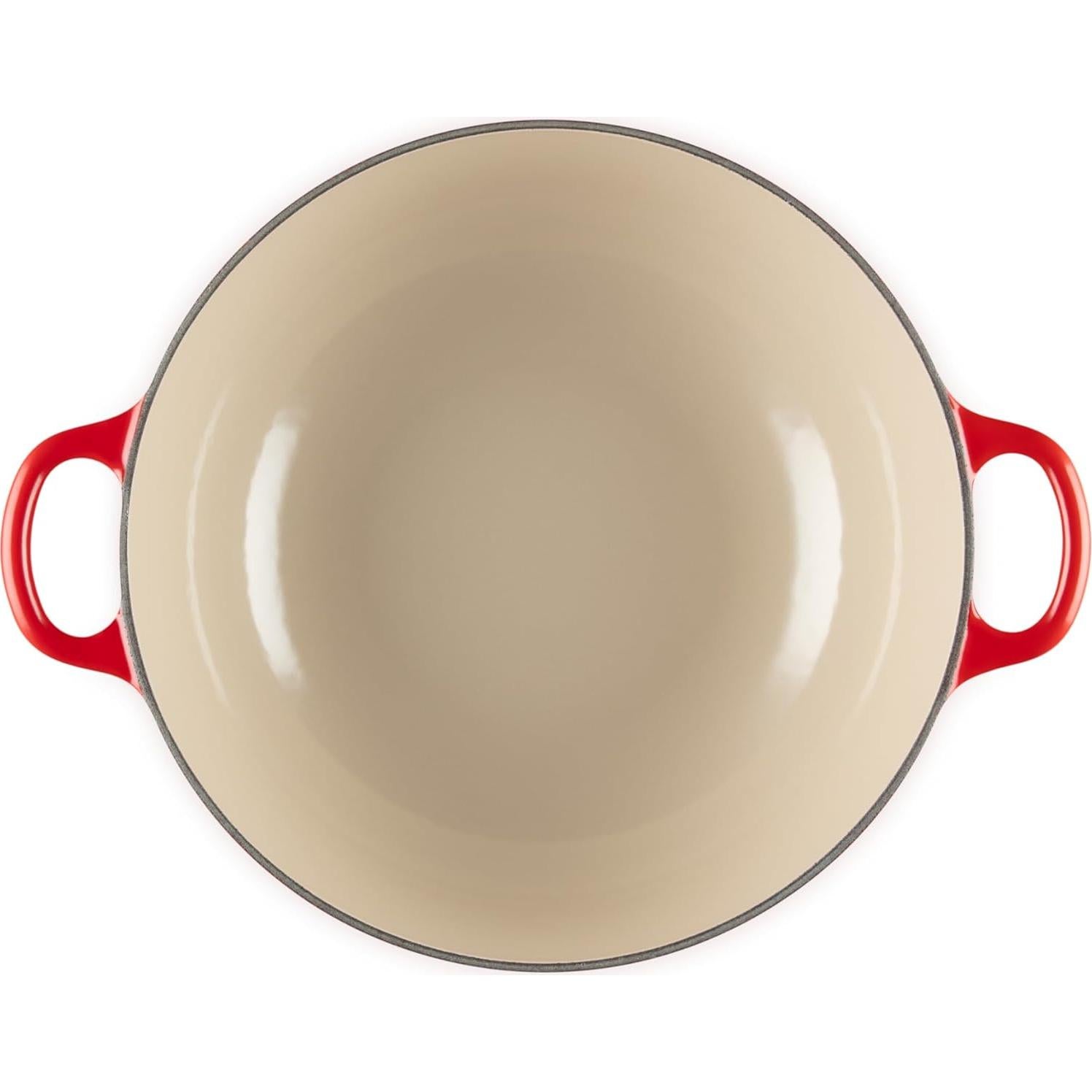 Olla de Hierro Fundido Enameled Le Creuset 4.26 L Cerise