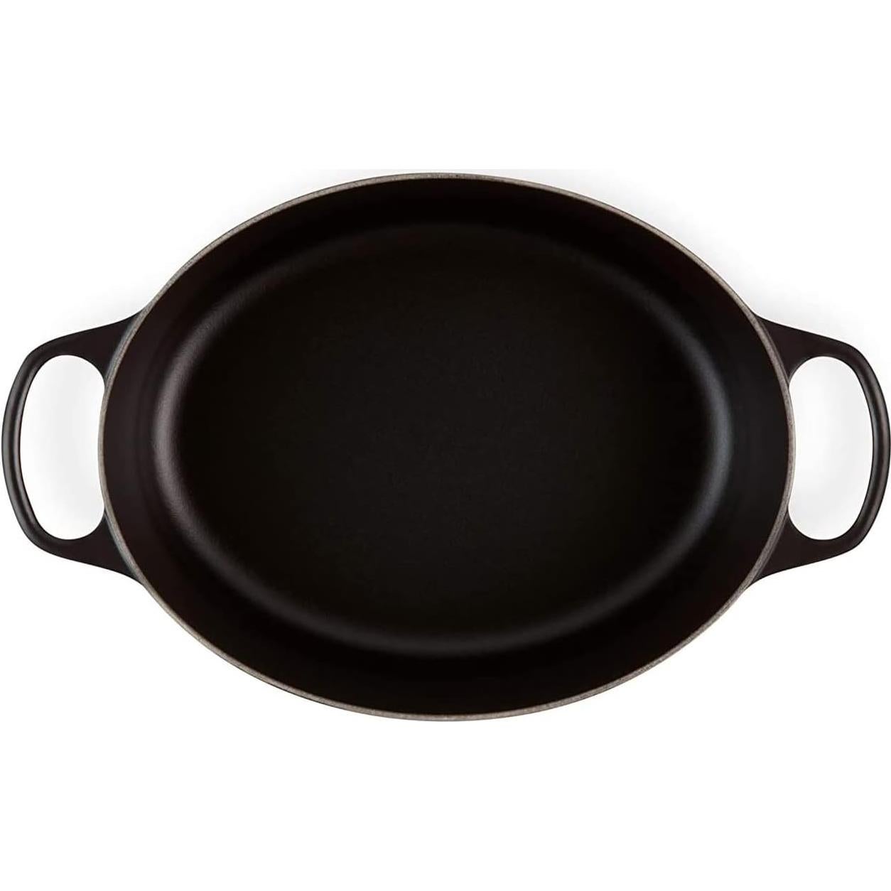 Cacerola Ovalada de Hierro Fundido Le Creuset 29 cm Negra