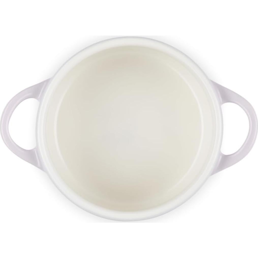 Cocotte Redonda Mini Le Creuset 227g Cerámica Chalote con Tapa
