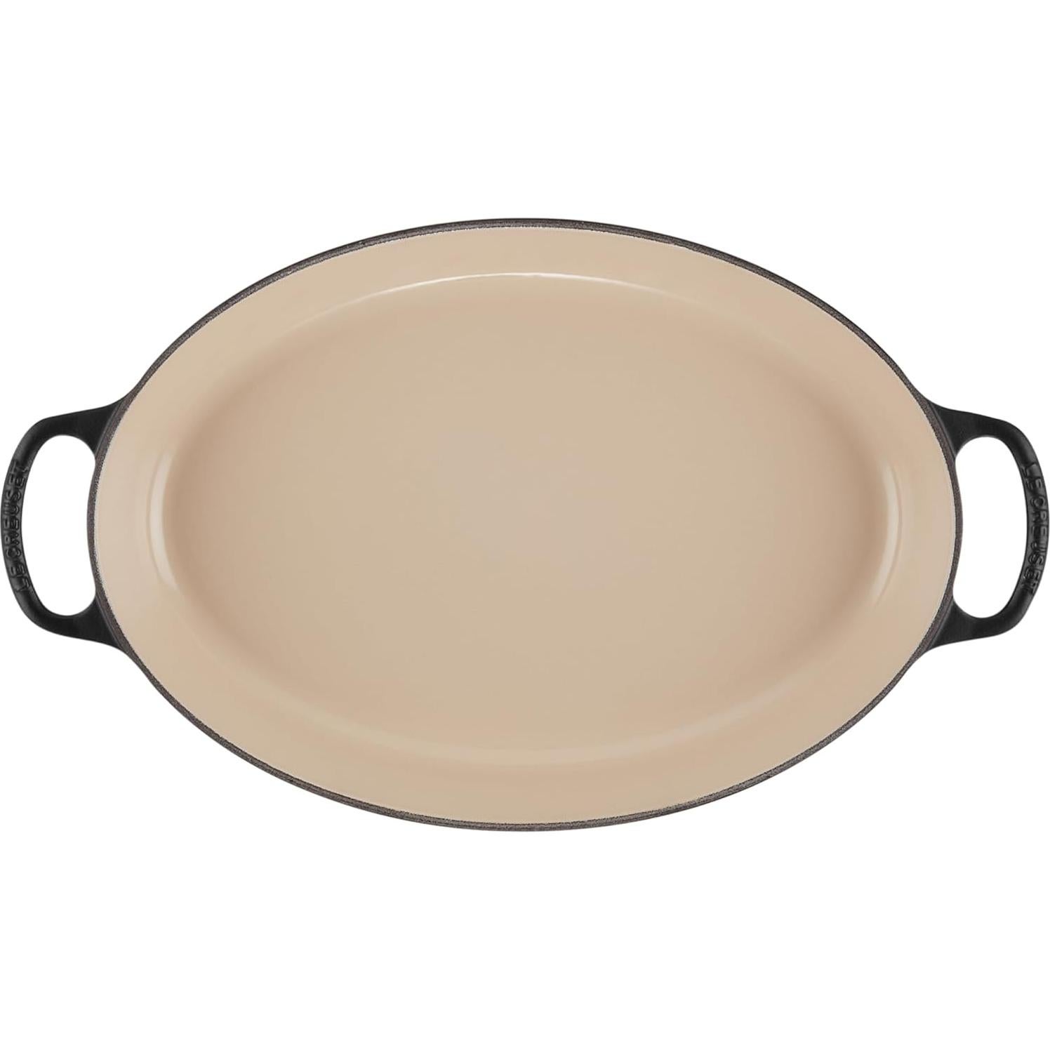 Horno Ovalado de Hierro Fundido Enameled Le Creuset 2.84L Licorice