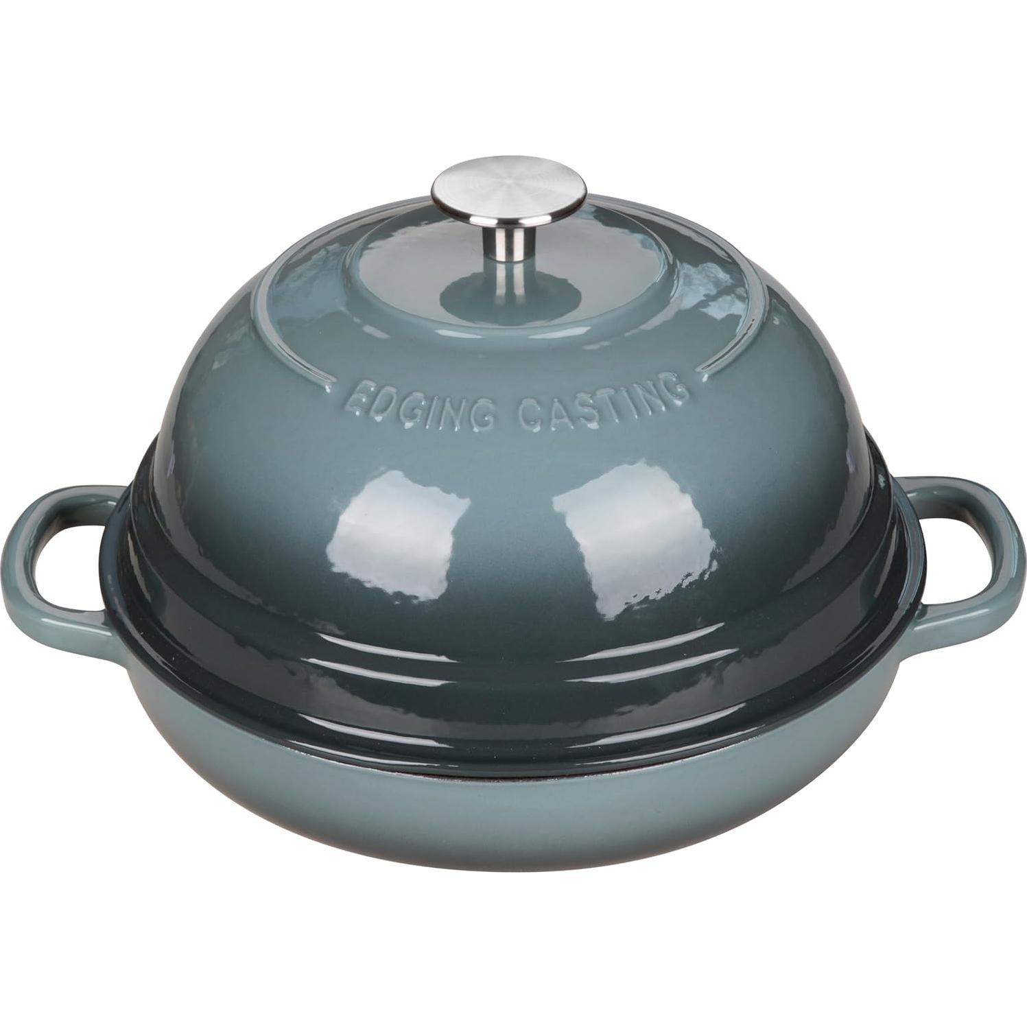 Olla de hierro fundido esmaltada EDGING CASTING 6 cuartos azul