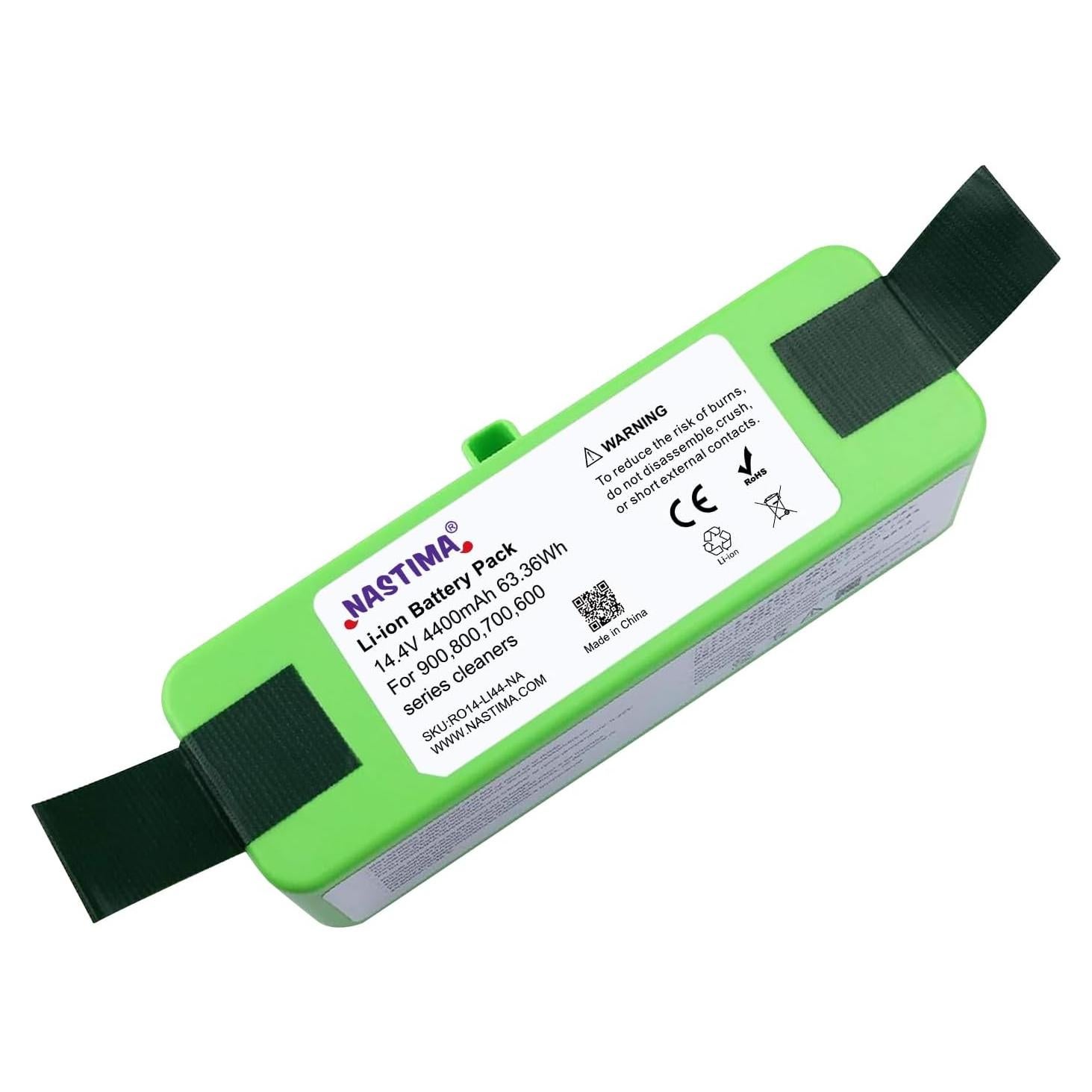 Batería NASTIMA 4400mAh Li-ion para iRobot Roomba 600/700/800/900