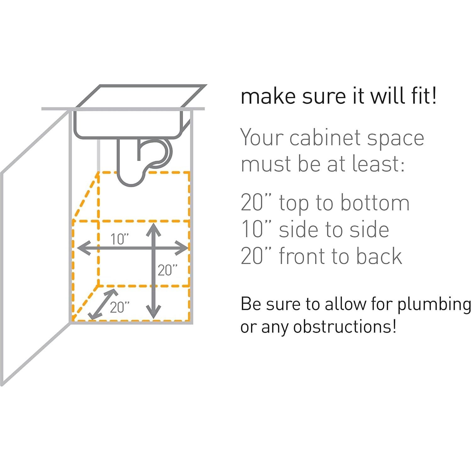 Cubo de Basura Extraíble 30 Litros simplehuman para Cocina