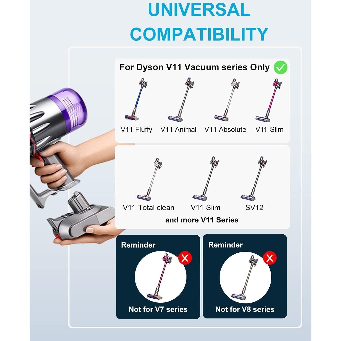 Batería de Reemplazo DTK para Aspiradora Dyson V11 V15 5000mAh