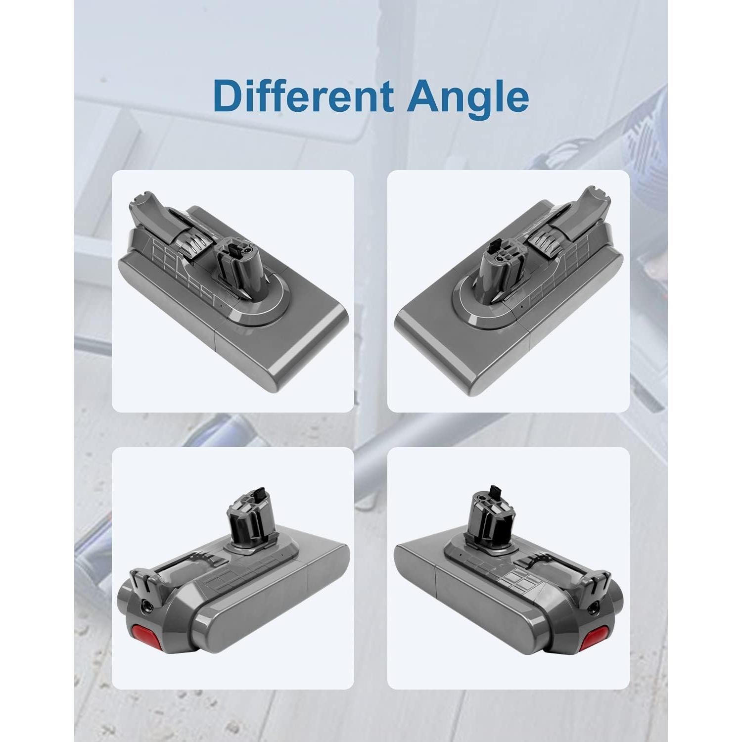 Batería de Reemplazo DTK para Aspiradora Dyson V11 V15 5000mAh
