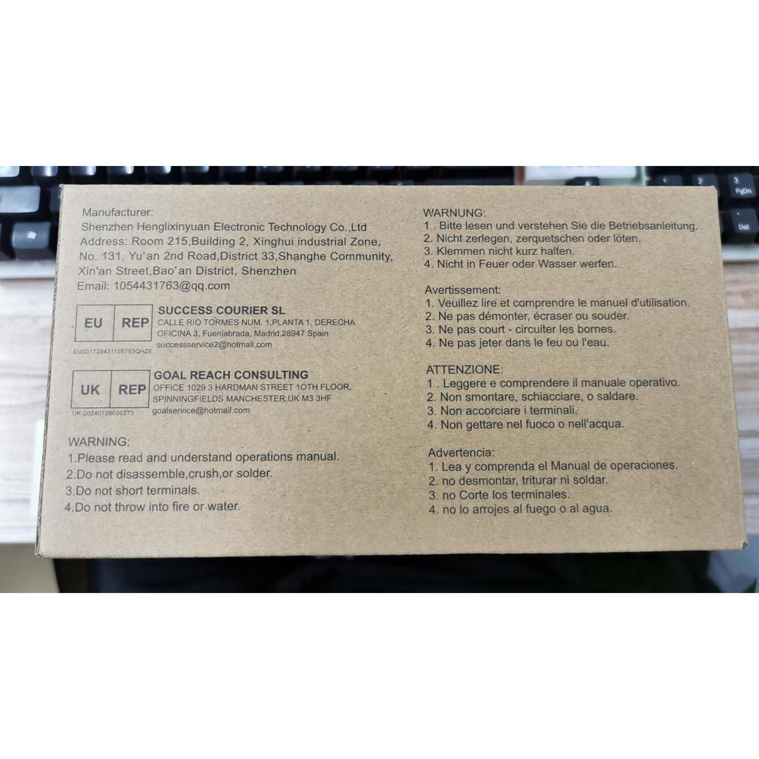 Batería de Reemplazo DTK para Aspiradora Dyson V11 V15 5000mAh