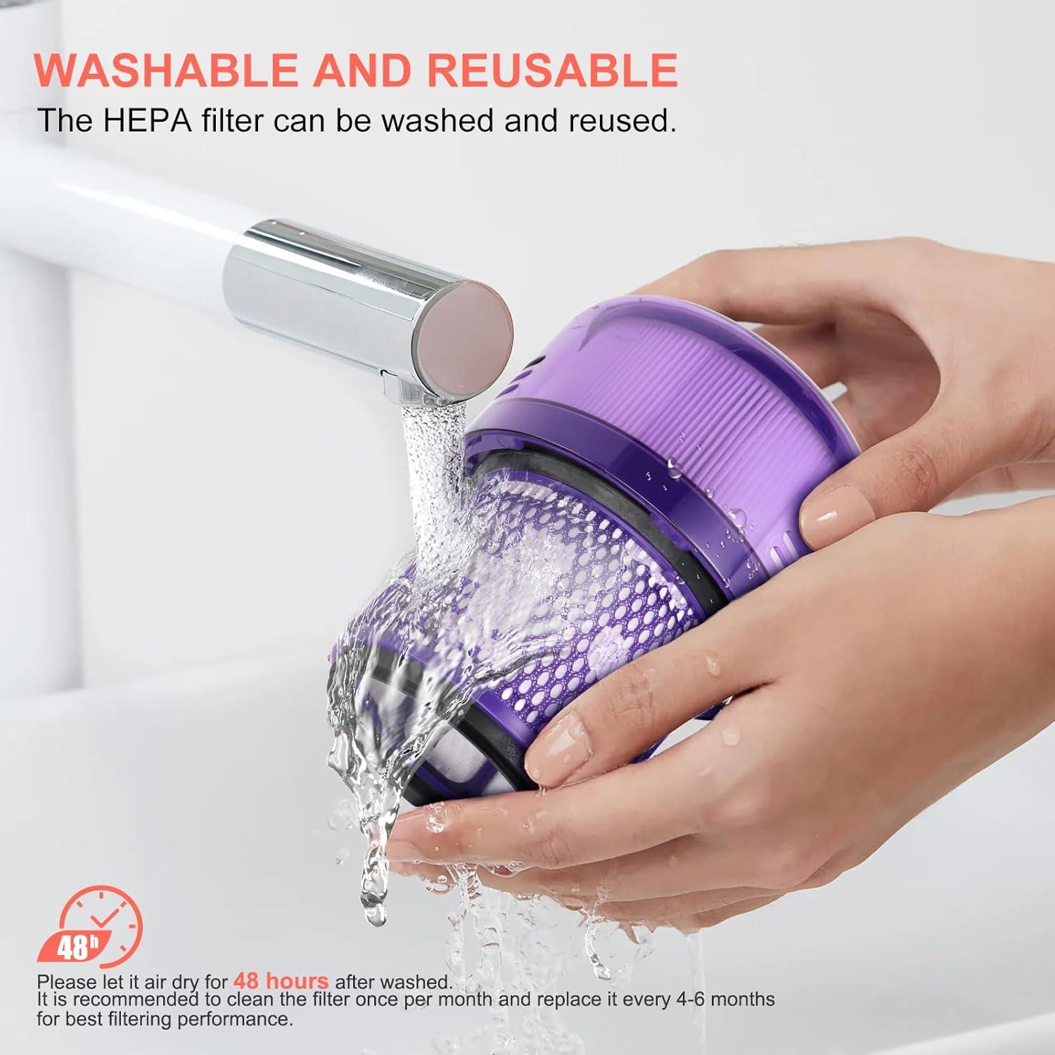 Anillo de Sellado y Filtro HEPA KLS para Dyson V11 V15