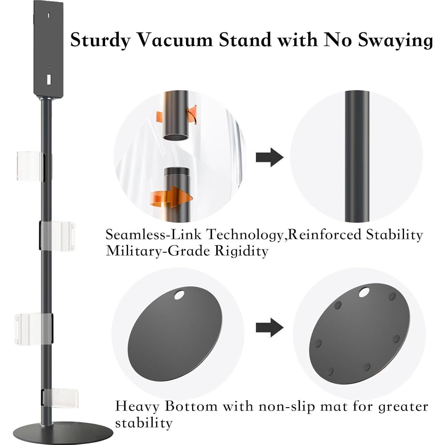 Soporte de Aspiradora Ajustable Lasvea para Dyson V7 a V15