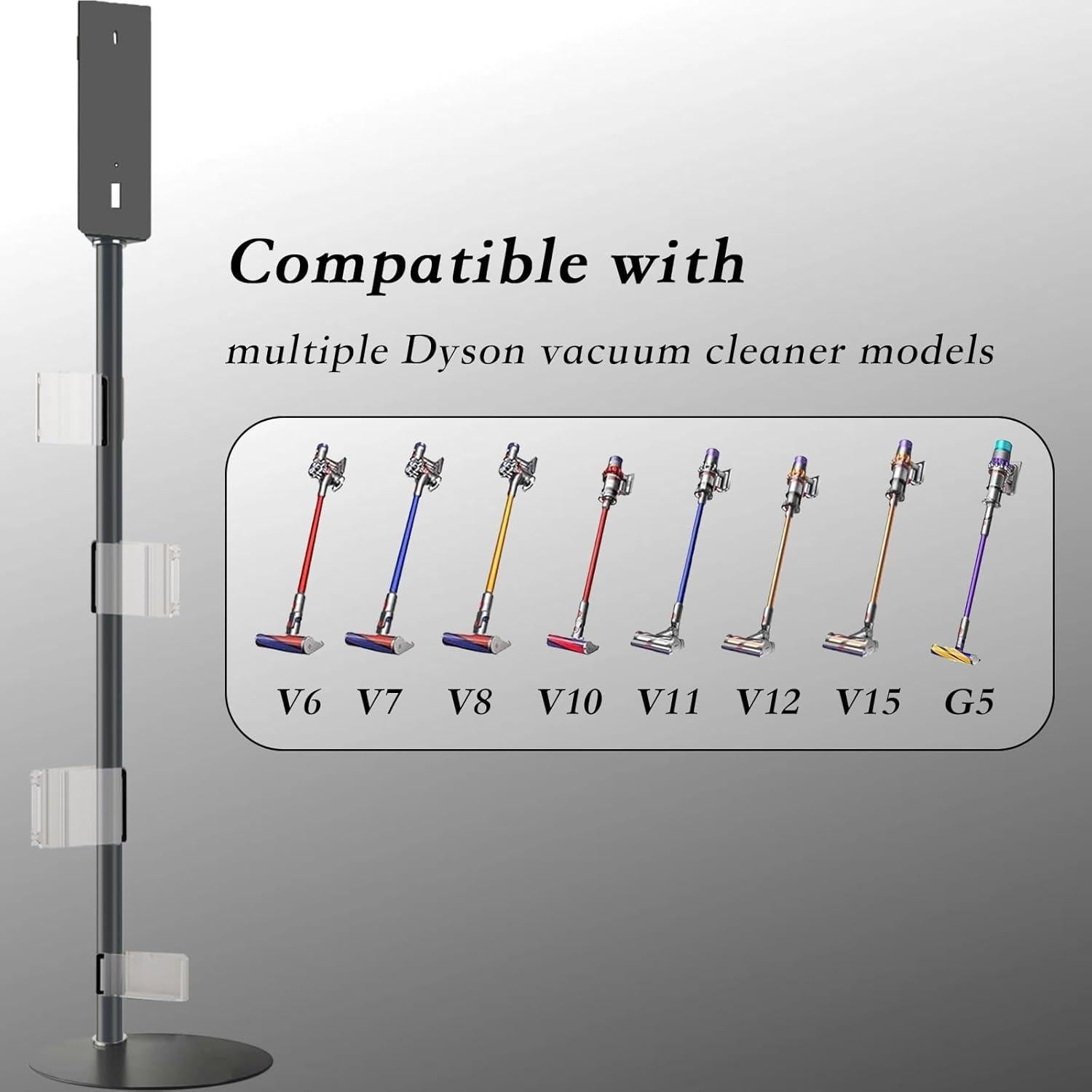Soporte de Aspiradora Ajustable Lasvea para Dyson V7 a V15
