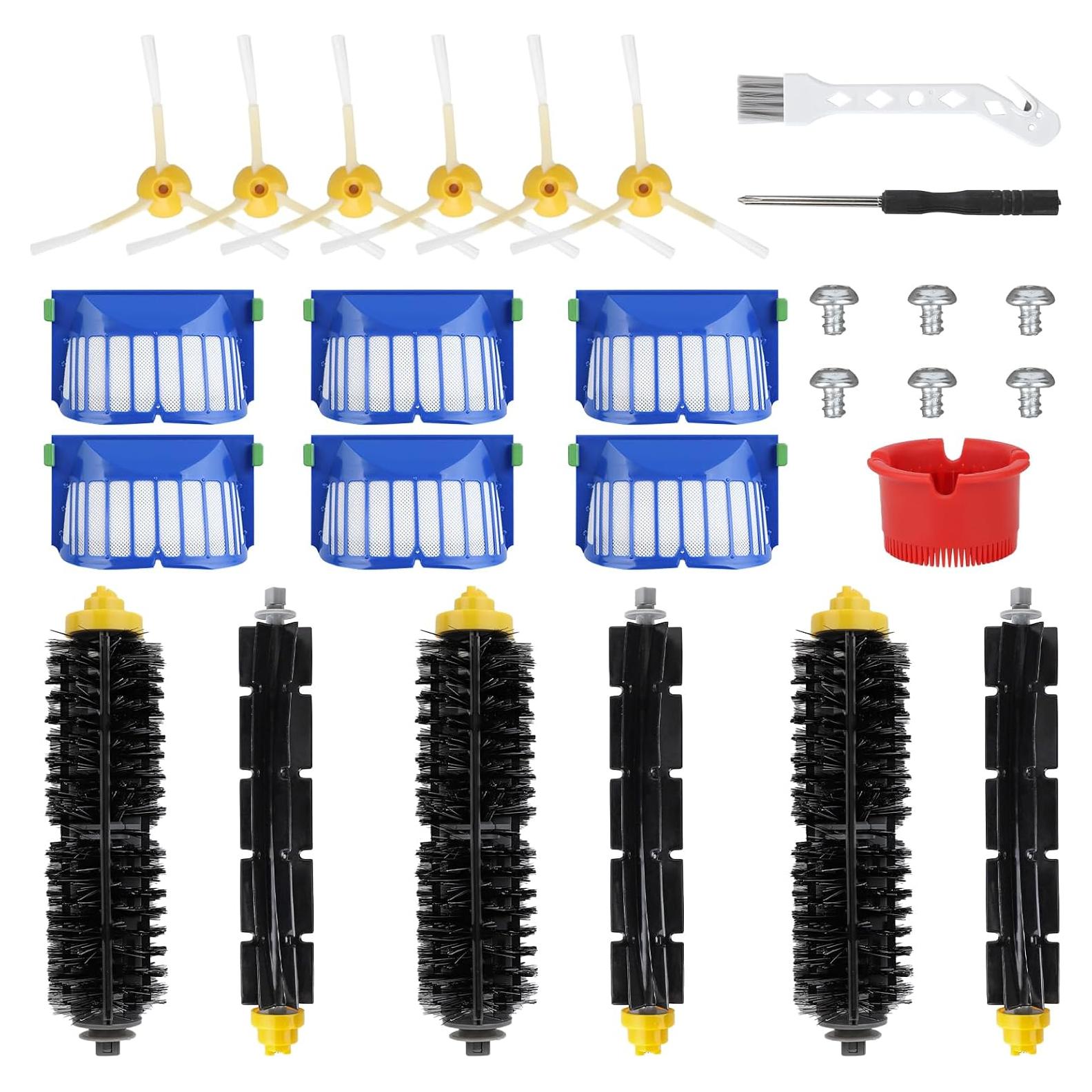 21 Piezas Accesorios para iRobot Roomba 692 694 536 551