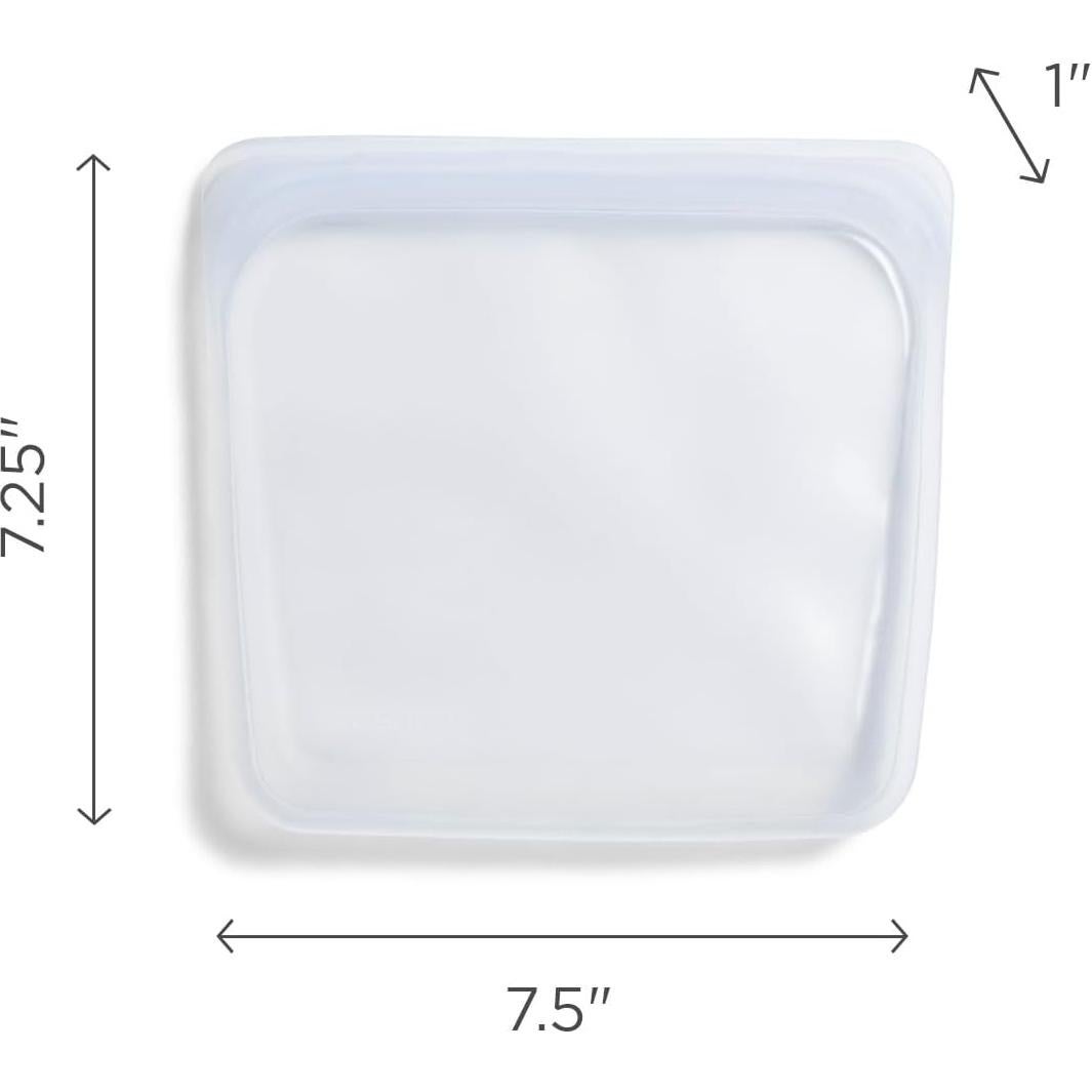 Bolsa de Almacenamiento Reutilizable Stasher Lima 28 Oz - 2 Pzas