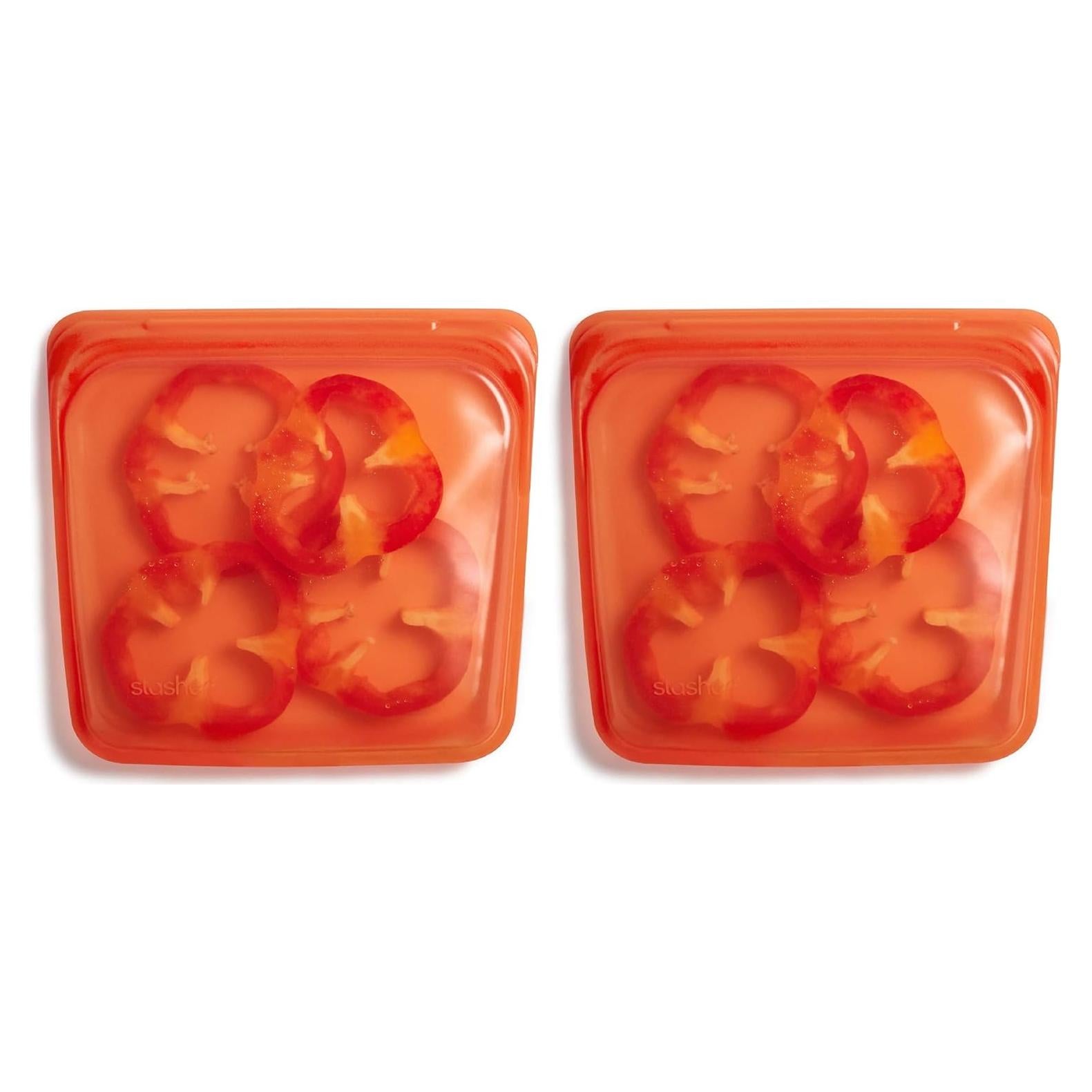 Bolsa de Almacenamiento Reutilizable Stasher 28 Oz Cítricos