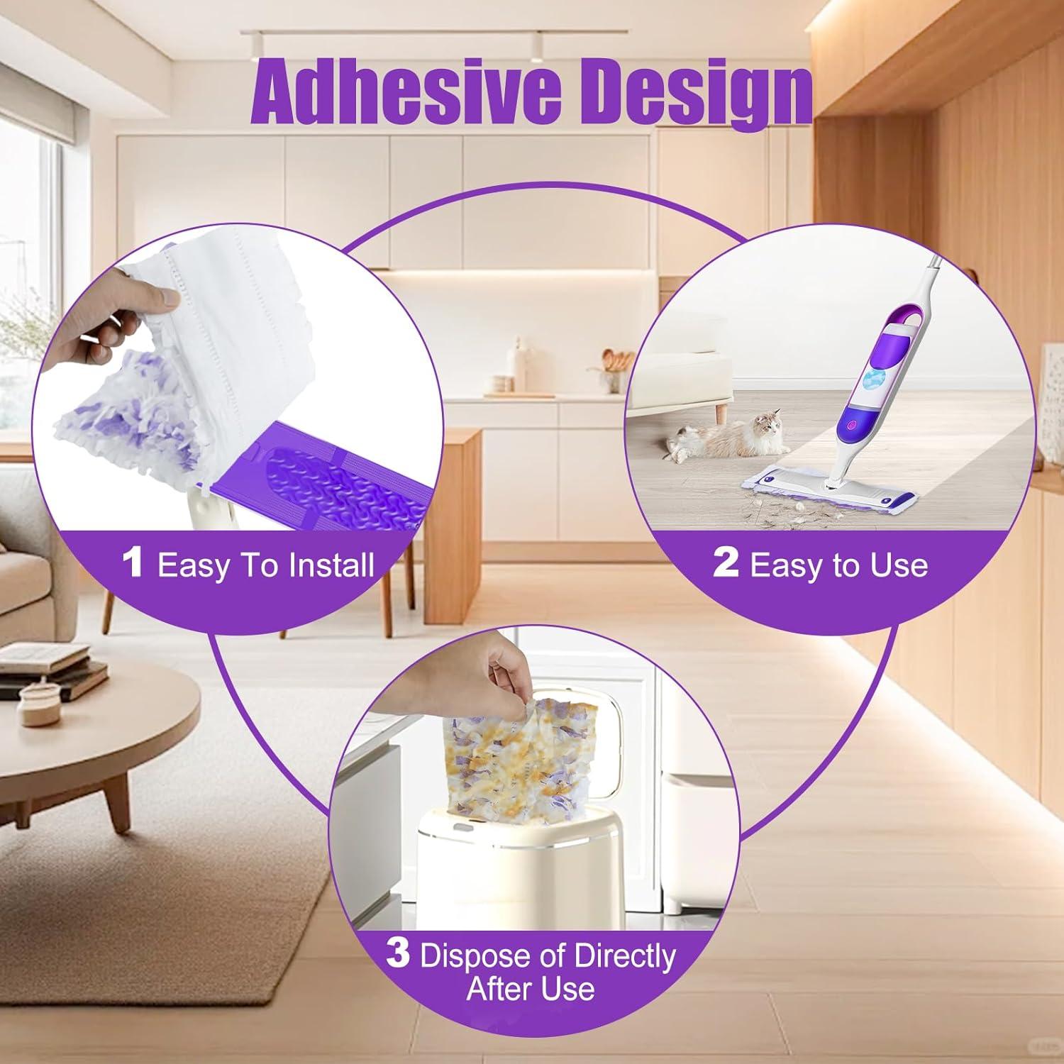 Paquete de 15 Recargas Desechables para Mopas Swiffer Power Mop