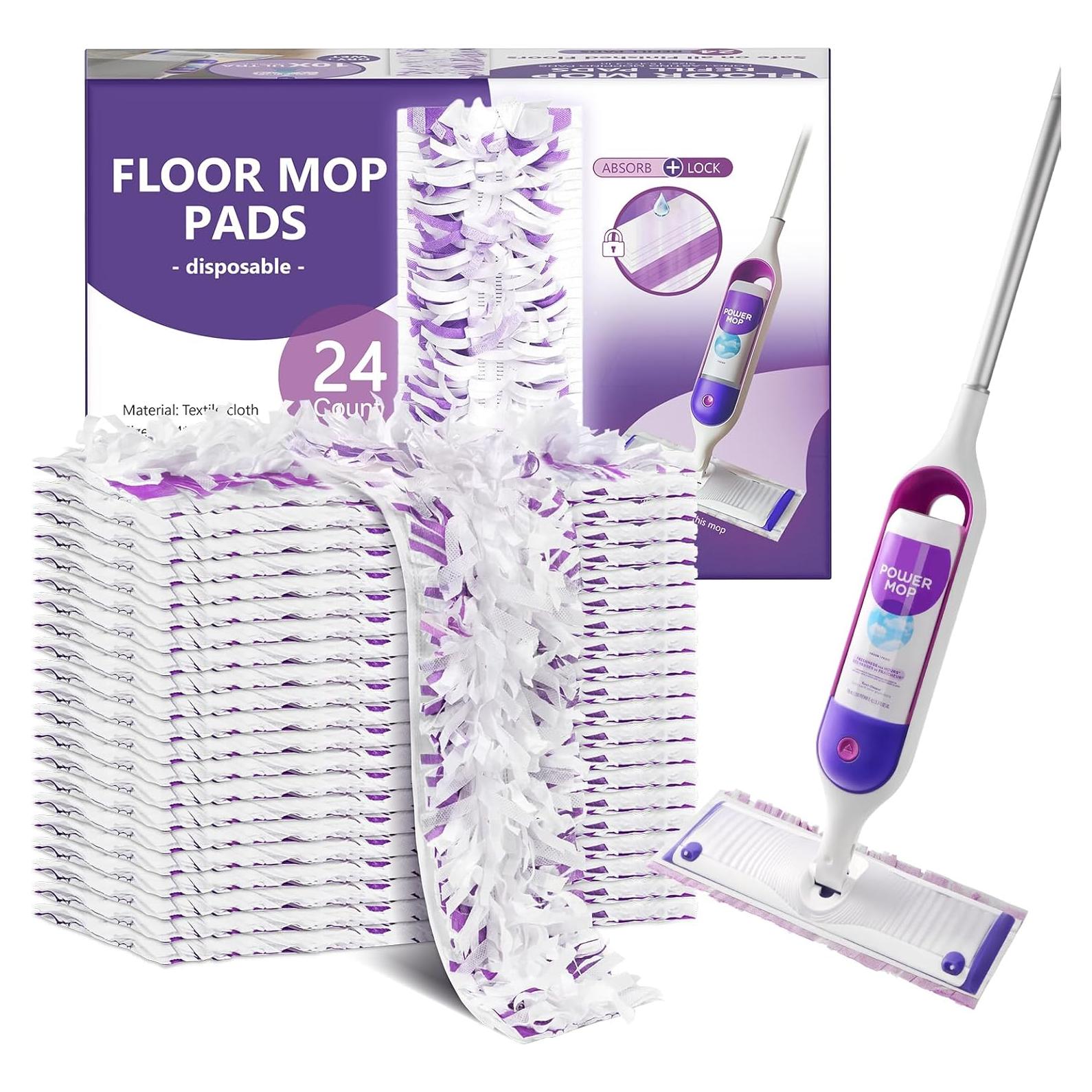 Recargas desechables Swiffer Power Mop 24 Paquetes 39x14cm