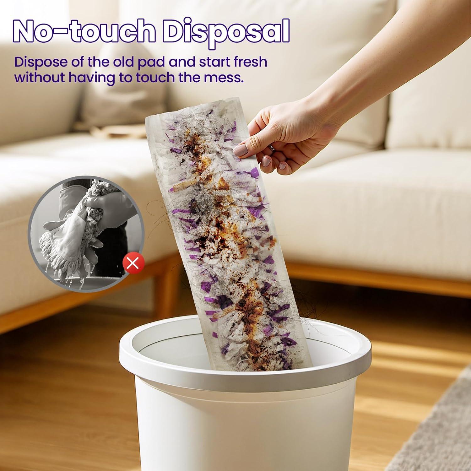 Recargas desechables Swiffer Power Mop 24 Paquetes 39x14cm