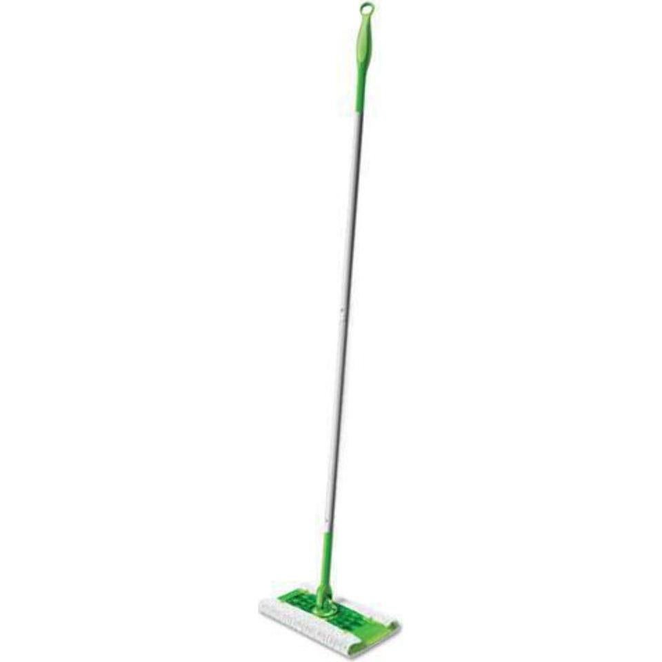 Mopa Swiffer Sweeper con Cabezal de Tela Blanco 117 cm
