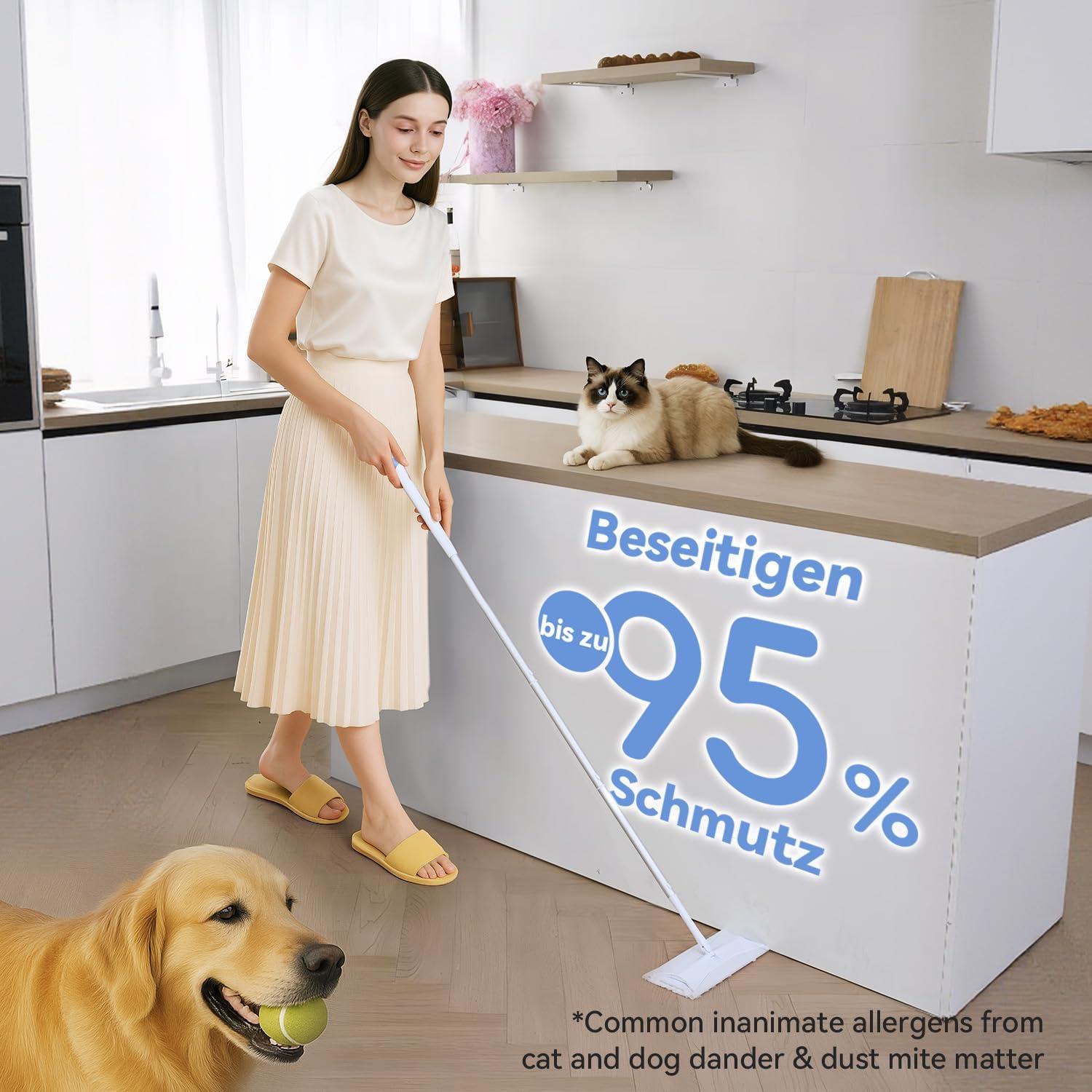 Kit de limpieza 2 en 1 JOJOCLEAN con 14 paños secos y 3 húmedos