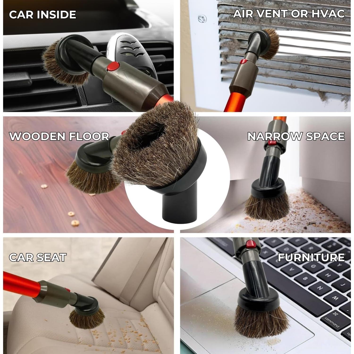 Accesorios de Aspiradora Dyson V7 V8 V10 V11 V15 - Kit de Cepillos