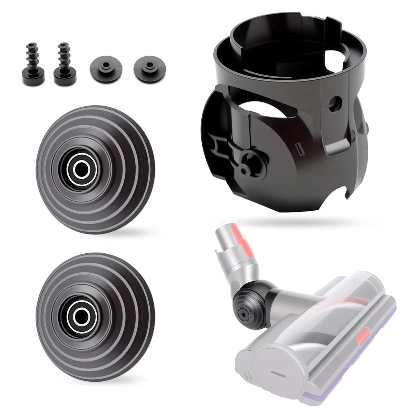 Piezas de Repuesto Aspiradora Dyson V10 V11 V15 - Ruedas y Conector