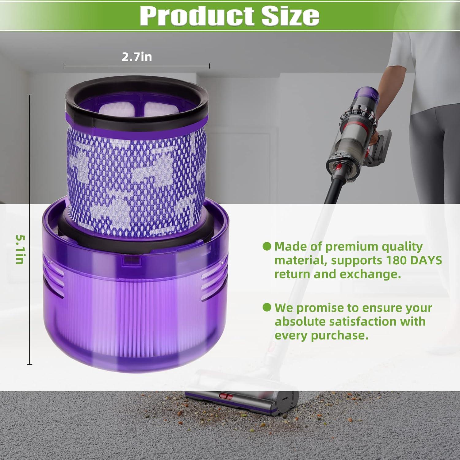 Paquete de 3 Filtros de Reemplazo Anicell para Dyson V11/V15