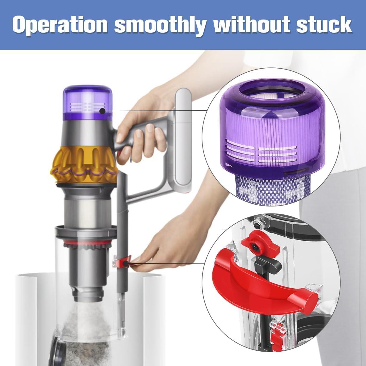 Cubo de Polvo y Filtro para Aspiradora Dyson V11 V15 DrRobor