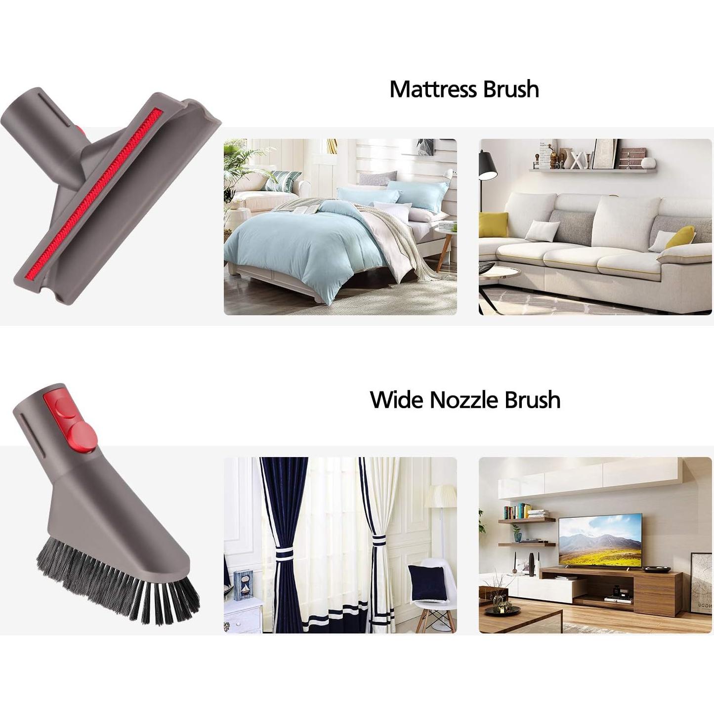 Kit de Accesorios para Aspiradora Dyson isinlive V8 V10 V11 V12 V15