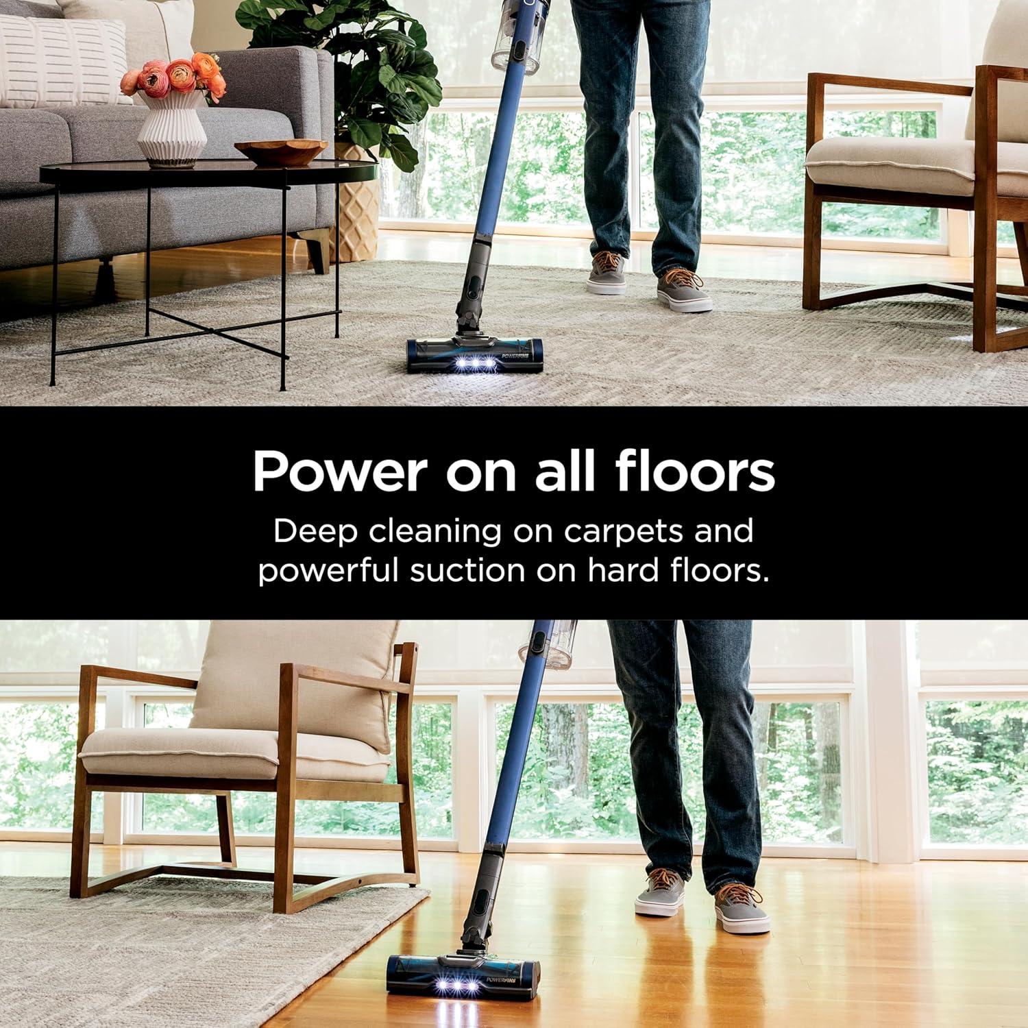 Aspiradora Inalámbrica Shark IZ363HT con Filtro HEPA, 50 min