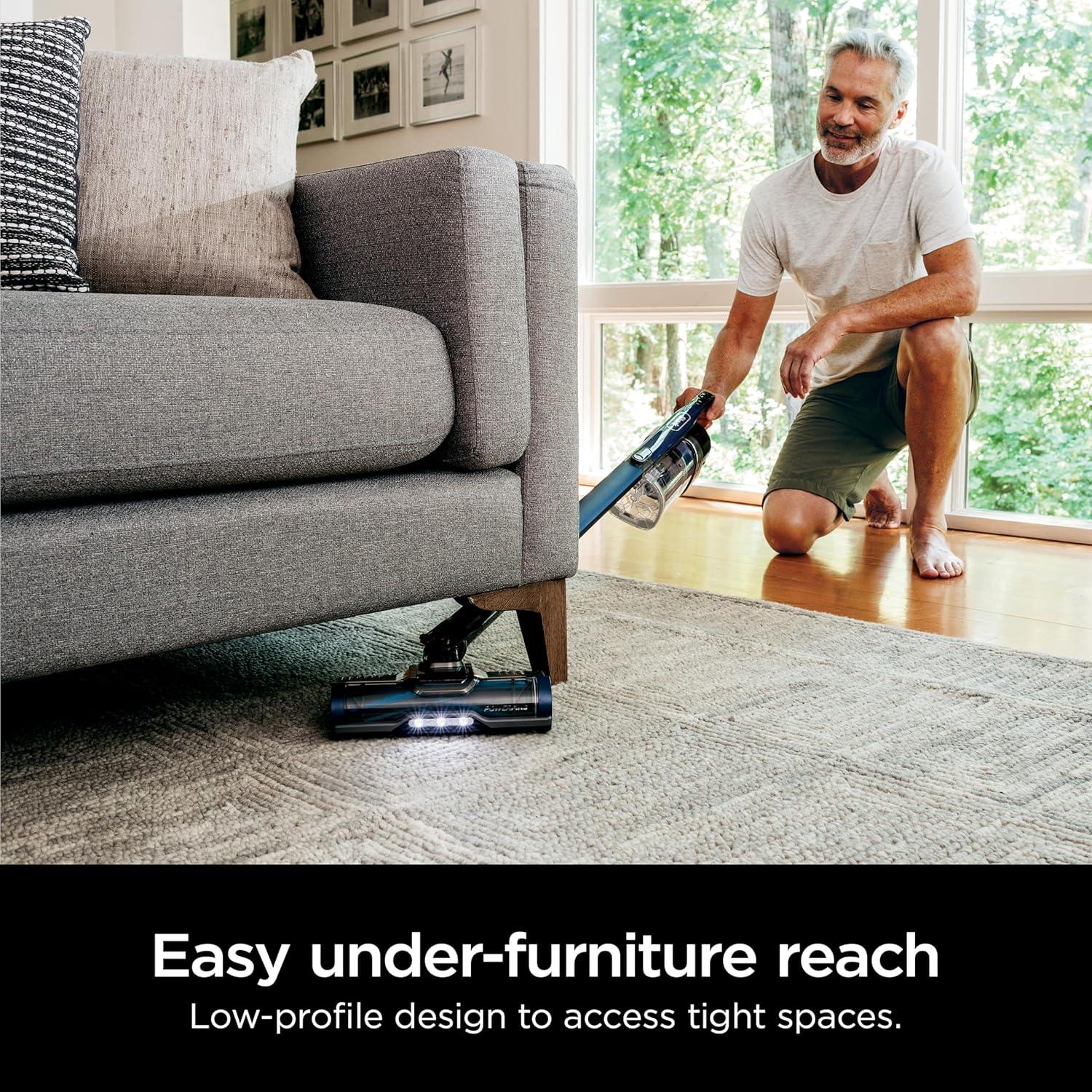 Aspiradora Inalámbrica Shark IZ363HT con Filtro HEPA, 50 min