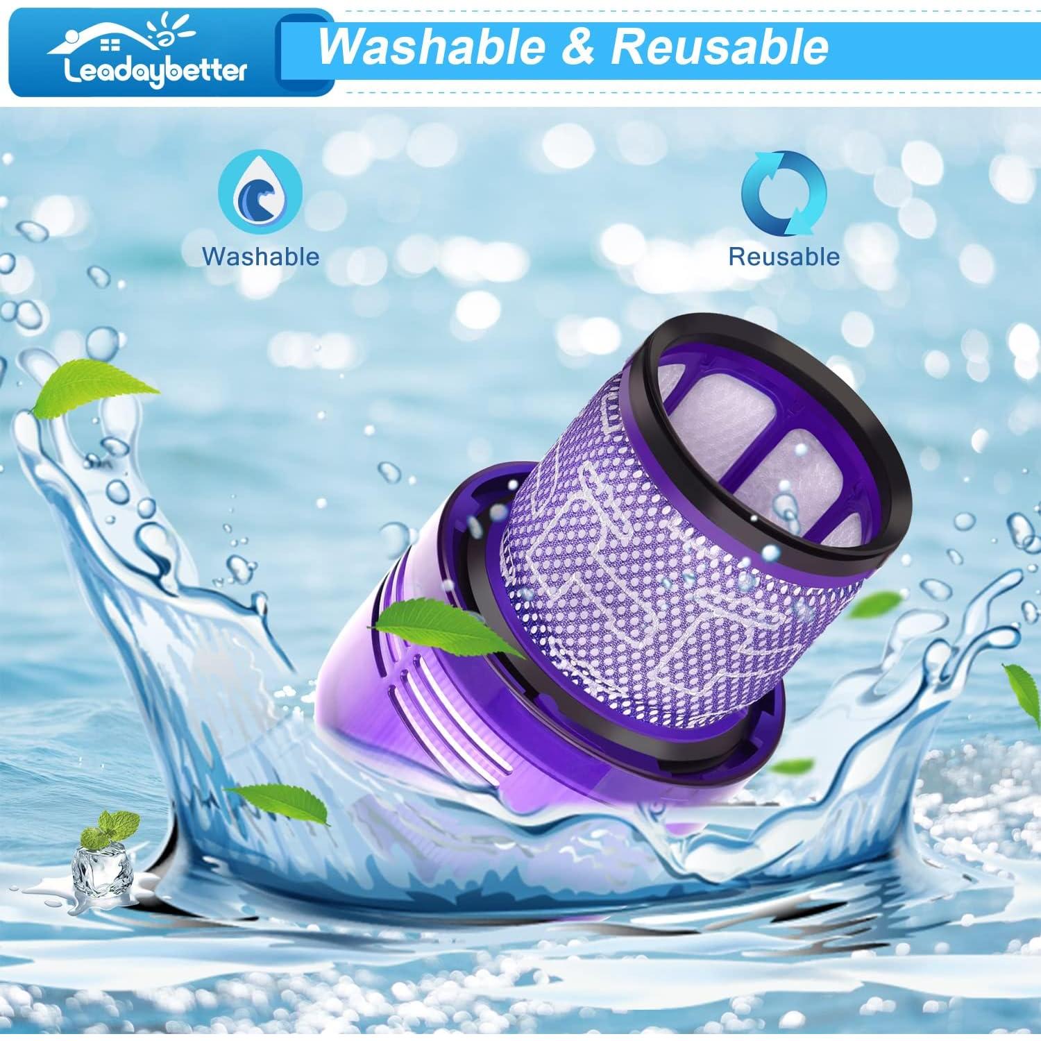 Filtros de Reemplazo Leadbetter para Dyson V11/V15 - 2 Paquetes