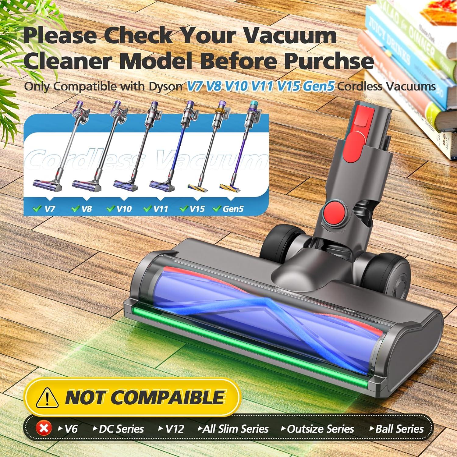 Cabezal de Aspiradora iSingo Compatible Dyson V7 V8 V10 V11 V15