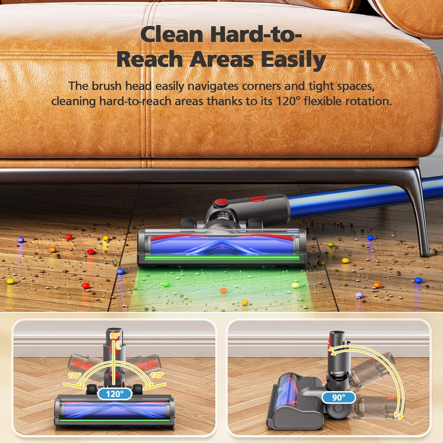 Cabezal de Aspiradora iSingo Compatible Dyson V7 V8 V10 V11 V15