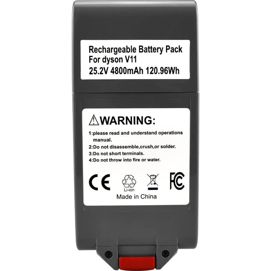 Batería Reemplazo V11 4800mAh 25.2V Li-ion para Dyson
