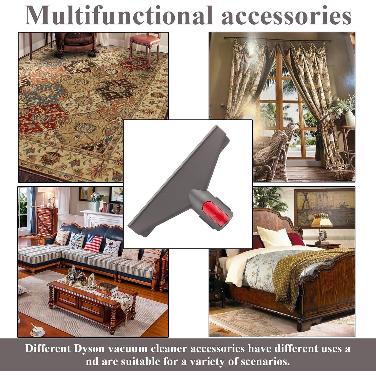 Kit de Accesorios para Aspiradora Dyson QWFHOME - Manguera y Cepillos