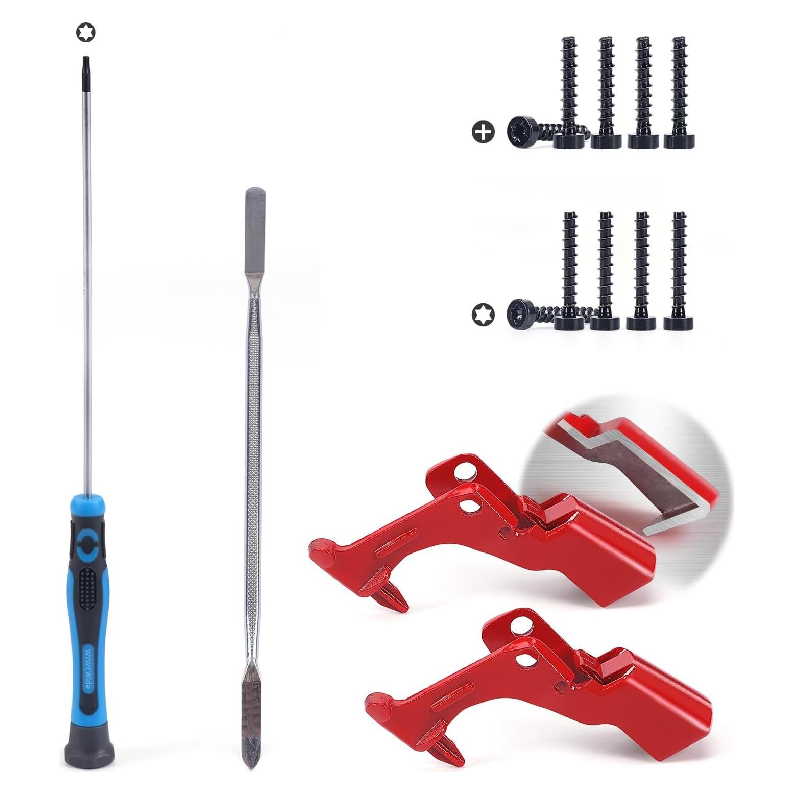 Reemplazo Botón de Interruptor de Metal WYWY para Dyson V10 V11