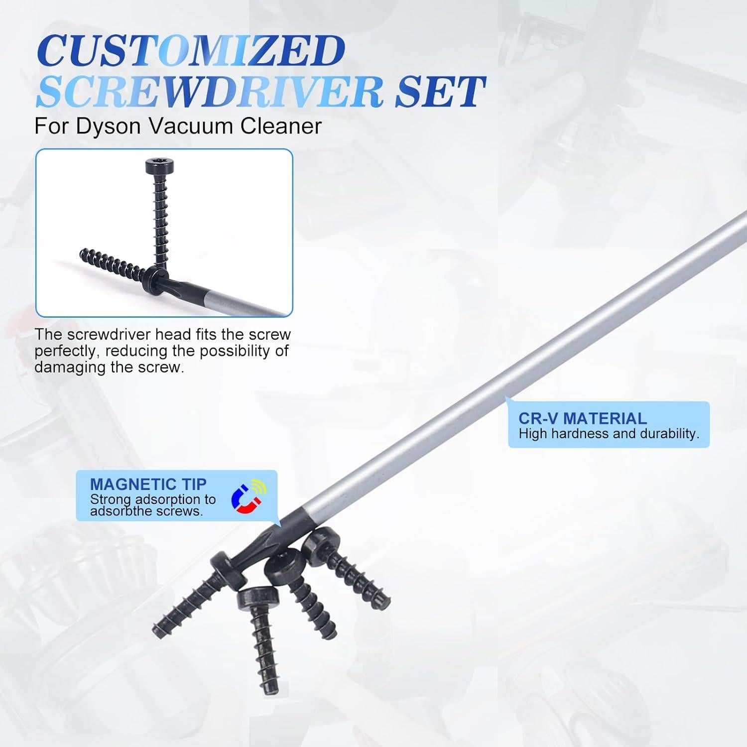 Reemplazo Botón de Interruptor de Metal WYWY para Dyson V10 V11