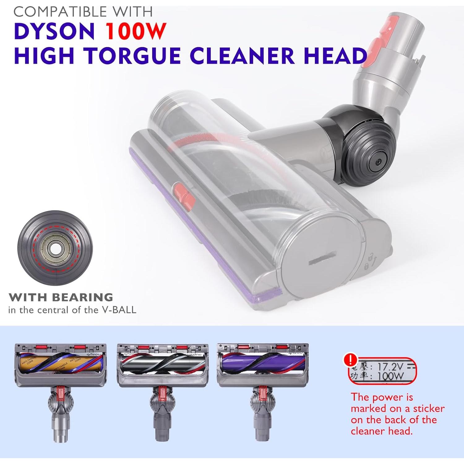 Reemplazo Rueda de Bola y Conector Aspiradora Dyson V10 V11 V15