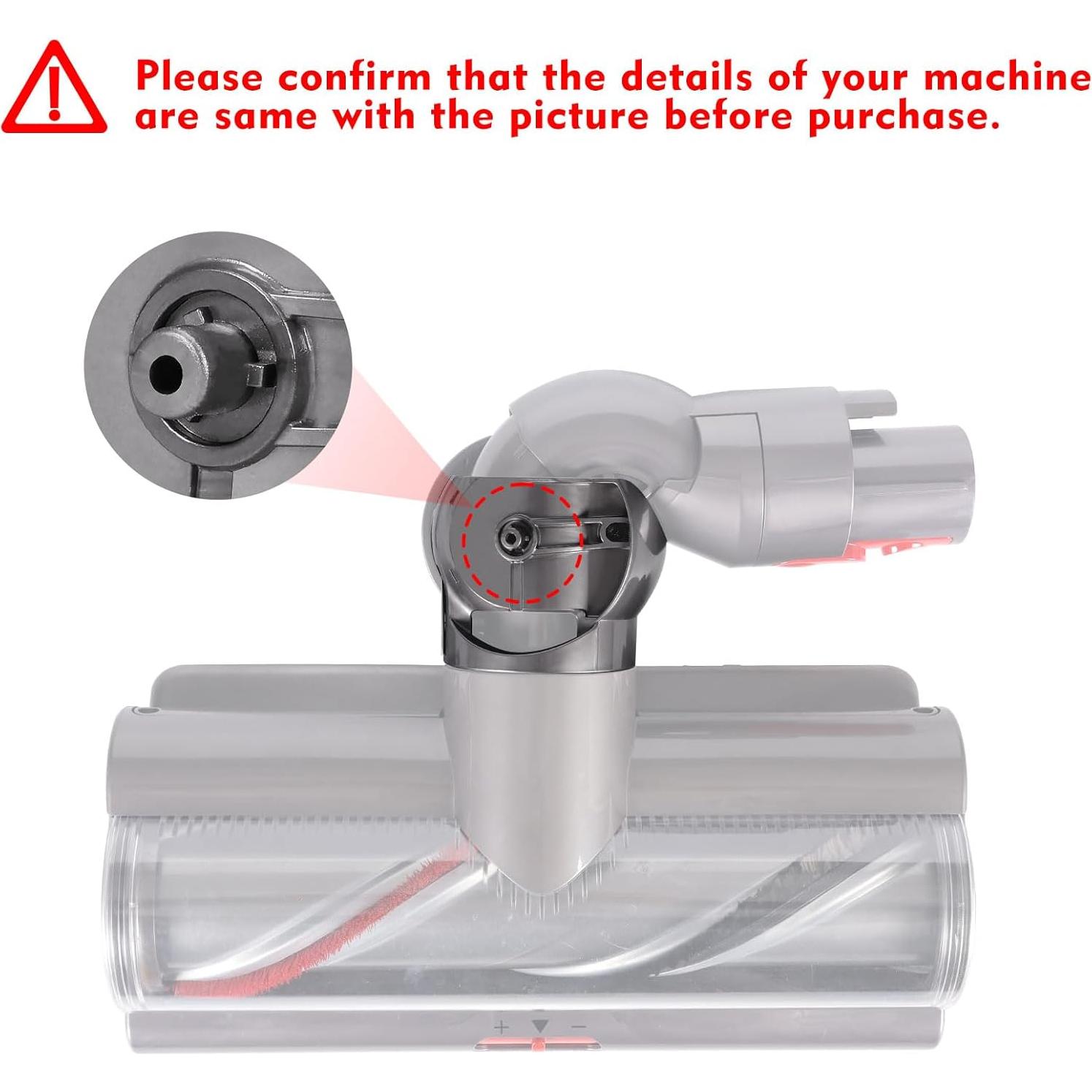 Reemplazo Rueda de Bola y Conector Aspiradora Dyson V10 V11 V15