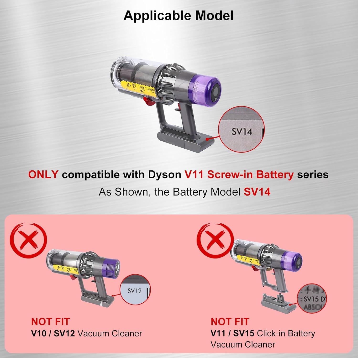 Conjunto de Gatillo de Metal WYWY para Aspiradora Dyson V11 SV14